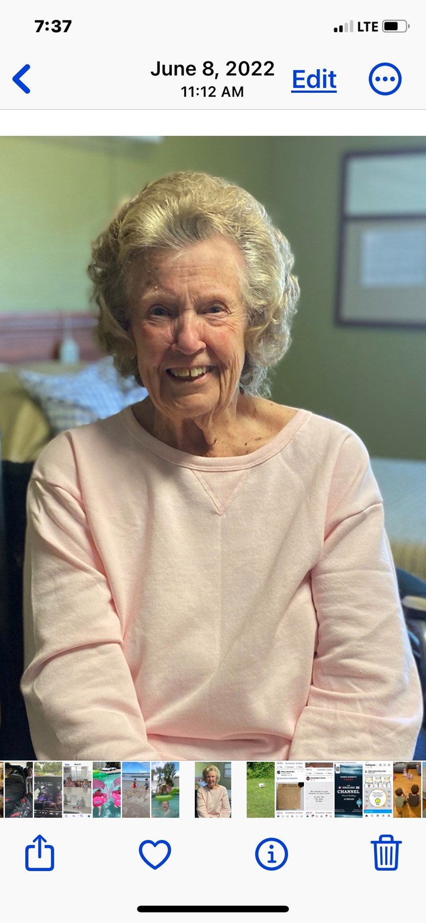 Avis de décès de Mary Lou McClelland