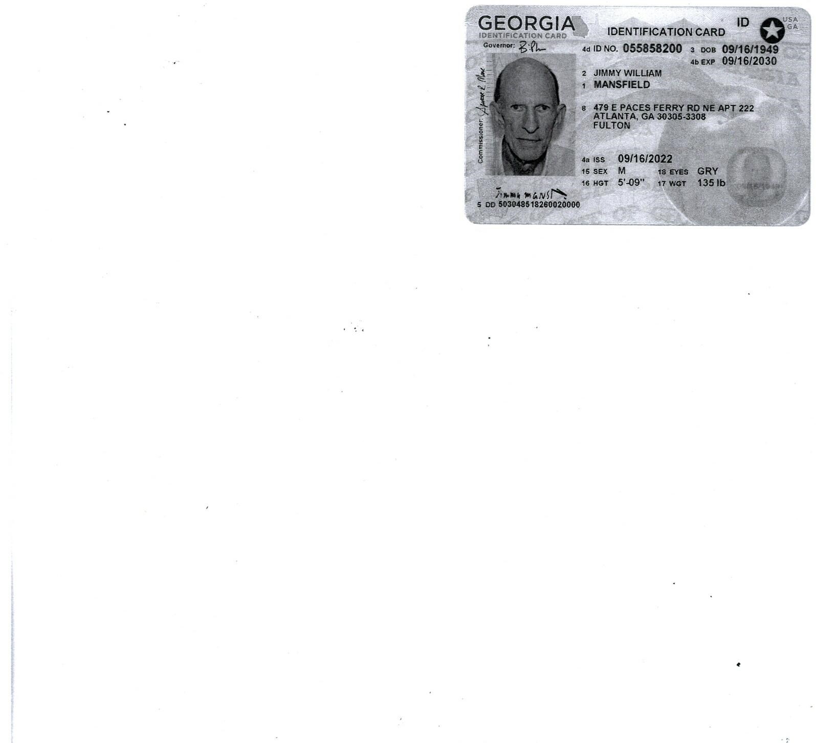 Obituary of Jimmy William Mansfield