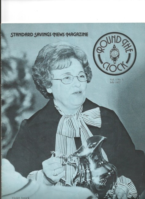 Obituario de Violet H Amick