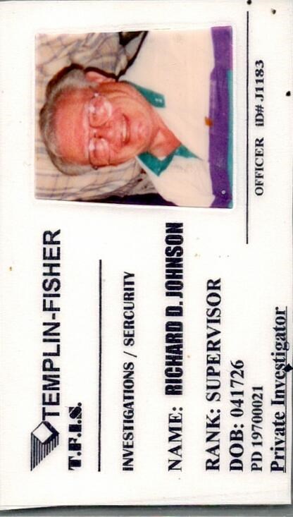 Obituary of Richard "Dick" Douglas Johnson