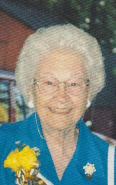 Obituary of Eva B McDonald