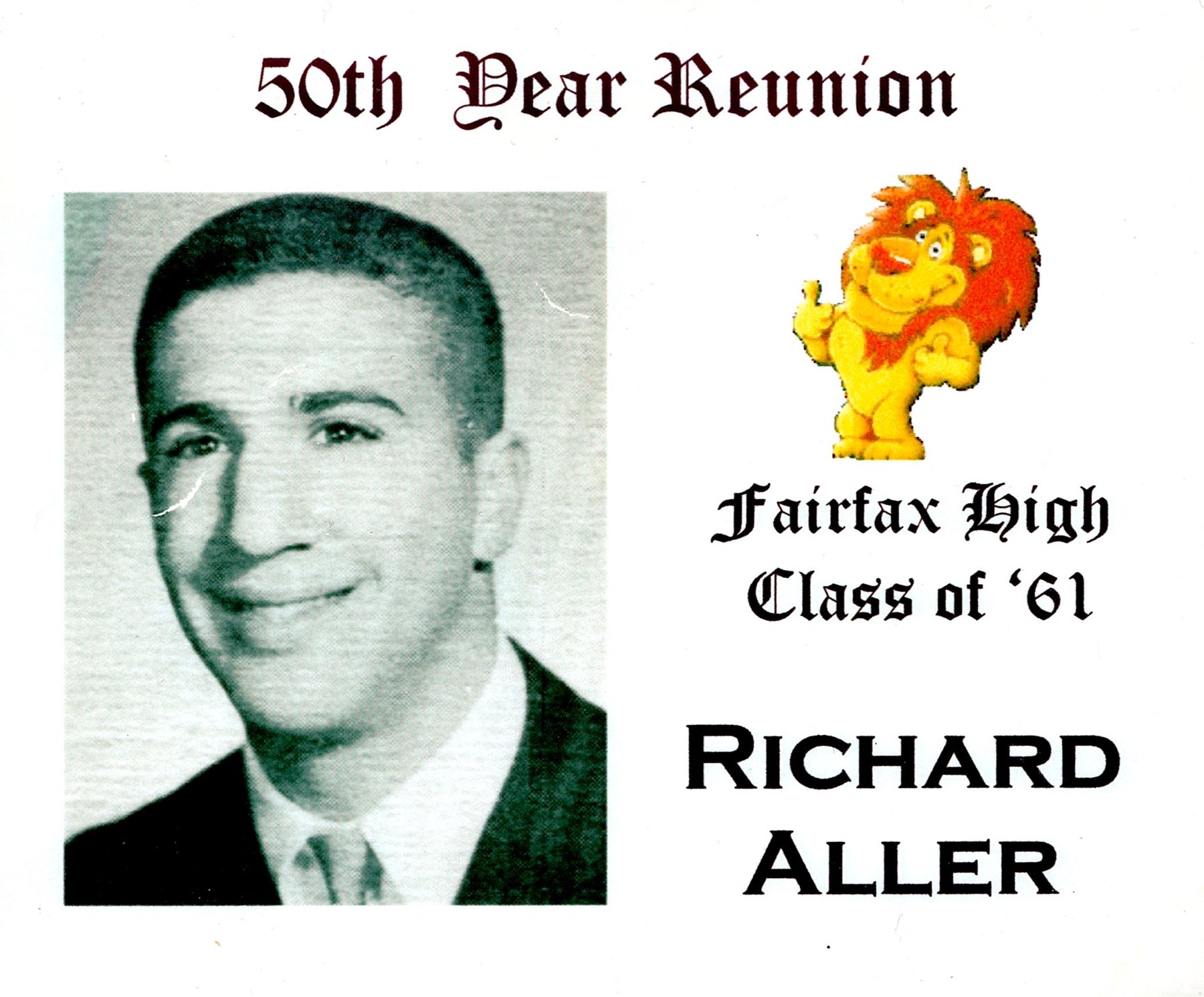 Obituary of Richard Victor Aller