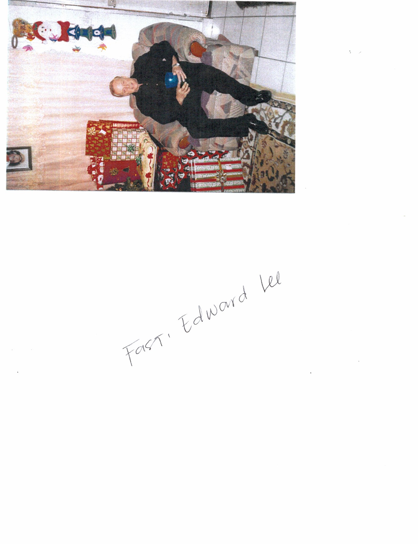 Obituary of Edward Lee Fast