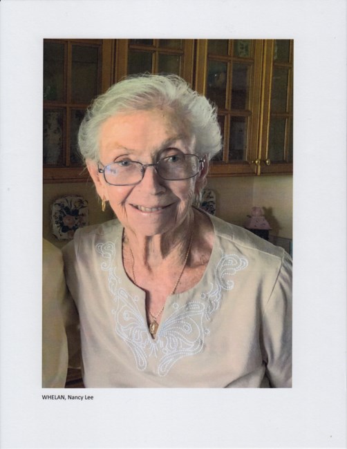 Obituary of Nancy Lee Whelan