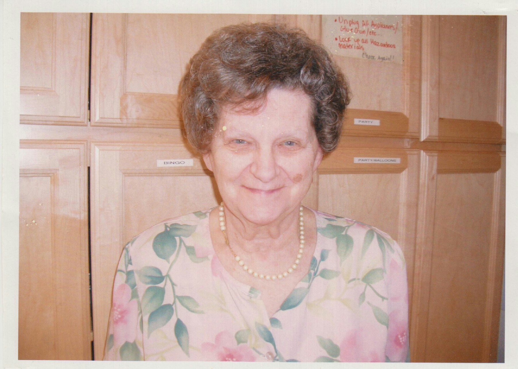 Avis de décès de Margaret A Townsend