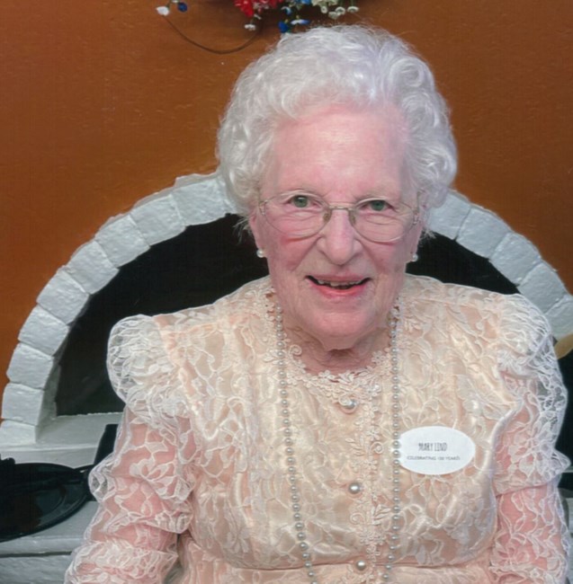 Avis de décès de Mary June Lind