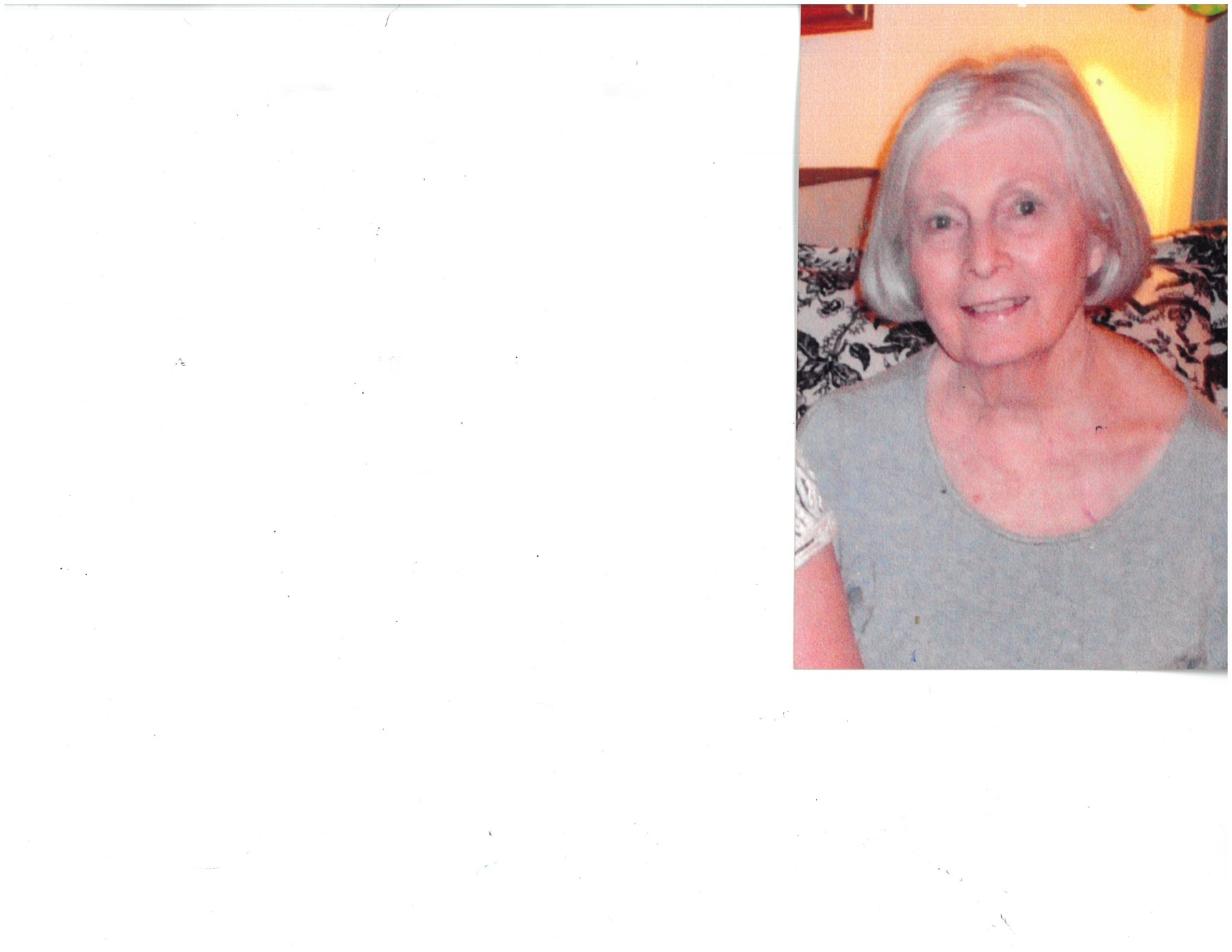 Obituary of Joan Elizabeth Cowdrey