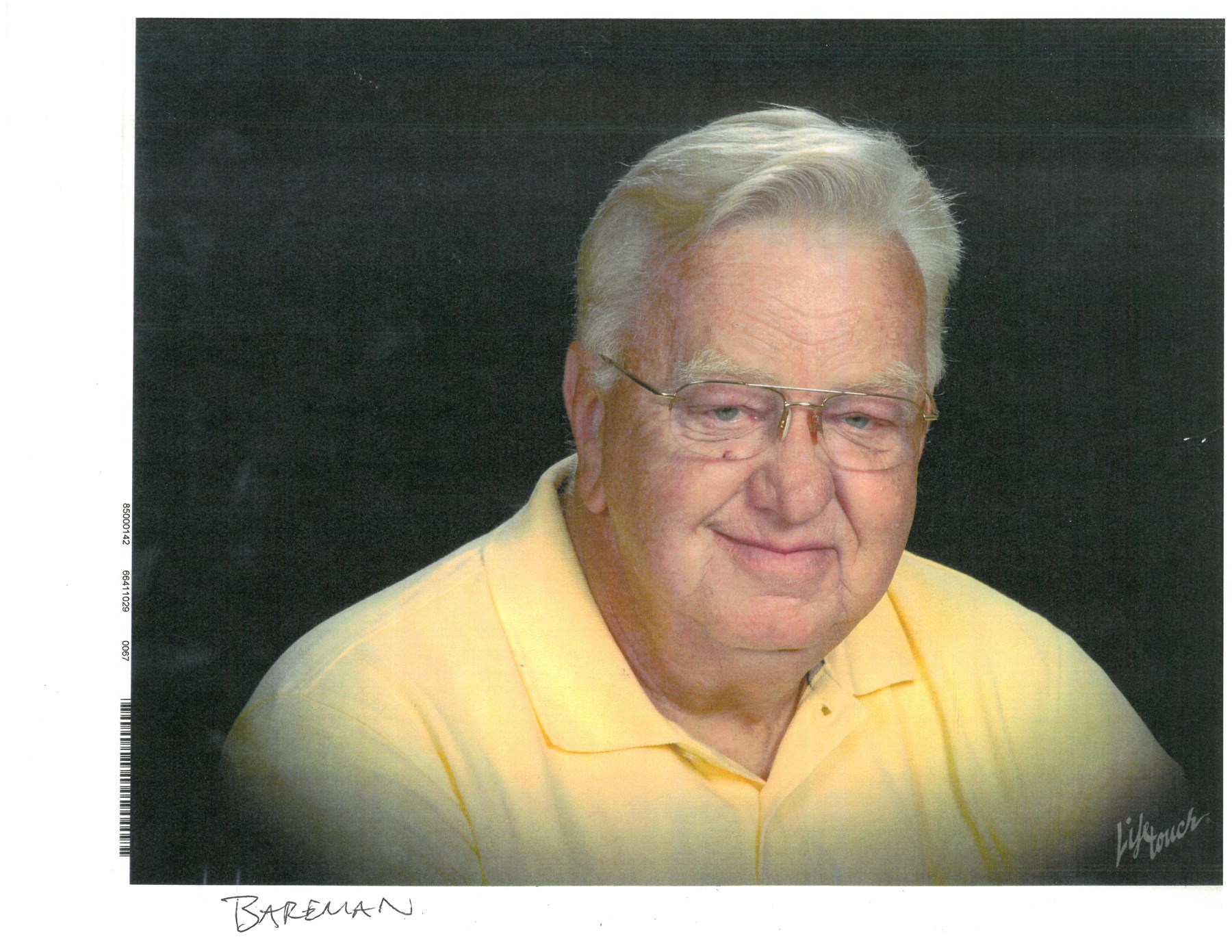 Obituary of Glenn Allen Bareman