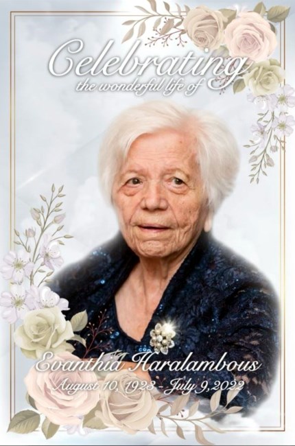 Obituary of Evanthia Haralambous