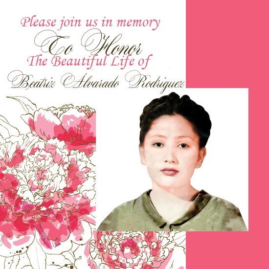 Obituary of Sra. Beatriz Alvarado Rodriguez